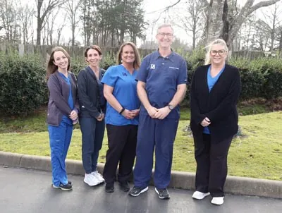 Dr. David Pettey and the Pettey Dental of Bartlett team